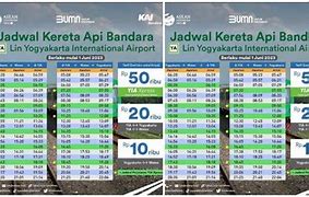 Jadwal Kereta Bandara Yia Ke Yk