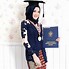 Kebaya Modern Wisuda Anak Smp